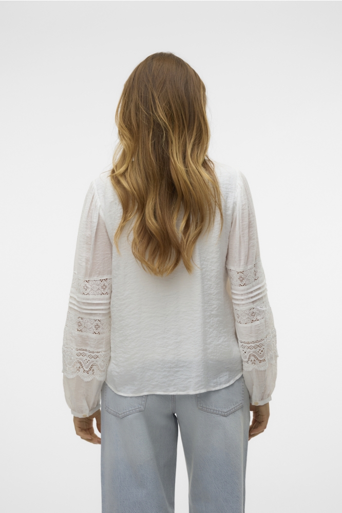 VMTIFFANI LS TOP WVN GA CE 10327968 SNOW WHITE